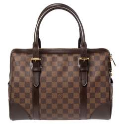 Pre Owned Louis Vuitton Damier Ebene Canvas Berkeley Bag