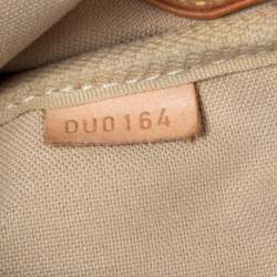 Pre Owned Louis Vuitton Damier Azur Coated Canvas Favorite MM Bag