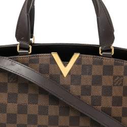 مملوكة مسبقًا حقيبة بولينغ لوي فيتون كينسينغتون كانفاس دامييه إيبين 