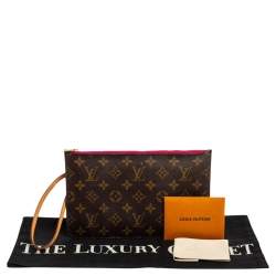 Louis Vuitton Monogram Canvas Neverfull Pochette NM Clutch