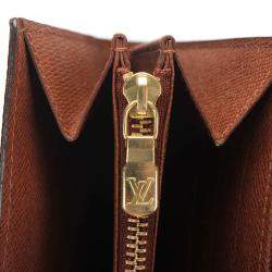Pre Owned Louis Vuitton Monogram Canvas Sarah Wallet
