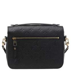 مملوكة مسبقًا Louis Vuitton Black Monogram Empreinte Pochette Métis Bag
