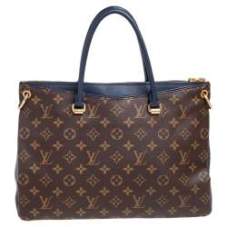 مملوكة مسبقًا Louis Vuitton Full Marine Monogram Canvas Pallas MM Bag