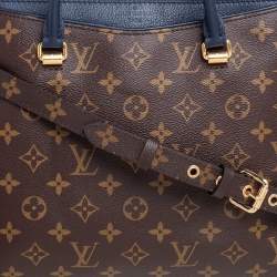 مملوكة مسبقًا Louis Vuitton Full Marine Monogram Canvas Pallas MM Bag