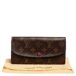 Pre Owned Louis Vuitton Monogram Canvas Emilie Wallet