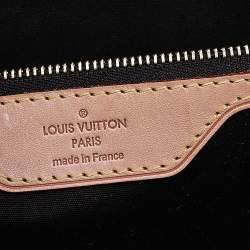 Pre Owned Louis Vuitton Amarante Monogram Vernis Brea GM Bag