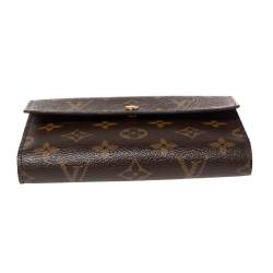 مملوكة مسبقًا محفظة لوي فيتون بورت تريسور إتول بابييه كانفاس مونوغرامي