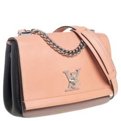 Pre Owned Louis Vuitton Multicolor Leather Lockme II BB Bag