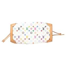مملوكة مسبقًا Louis Vuitton White Monogram Multicolore Canvas Ursula Bag