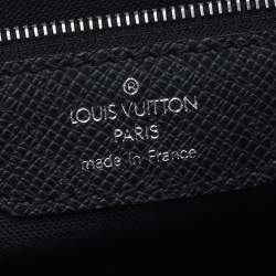 Pre Owned Louis Vuitton Black Taiga Leather Alexander Briefcase