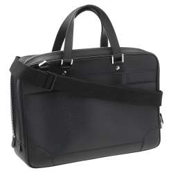 Pre Owned Louis Vuitton Black Taiga Leather Alexander Briefcase