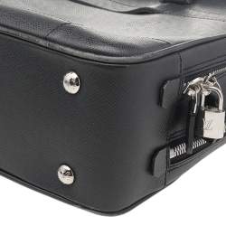 Pre Owned Louis Vuitton Black Taiga Leather Alexander Briefcase