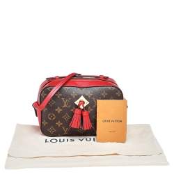 مملوكة مسبقًا Louis Vuitton Cherry Monogram Canvas Saintonge Crossbody Bag