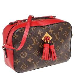مملوكة مسبقًا Louis Vuitton Cherry Monogram Canvas Saintonge Crossbody Bag