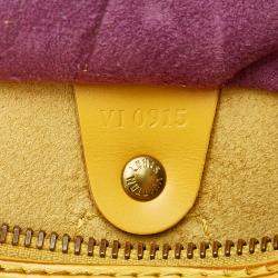 مملوكة مسبقًا Louis Vuitton Yellow Epi Leather Speedy 25 Top Handle Bag