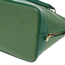 مملوكة مسبقًا Louis Vuitton Borneo Green Epi Leather Alma PM Bag