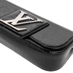 Pre Owned Louis Vuitton Black Electric Epi Leather Sobe Clutch