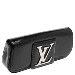 Pre Owned Louis Vuitton Black Electric Epi Leather Sobe Clutch