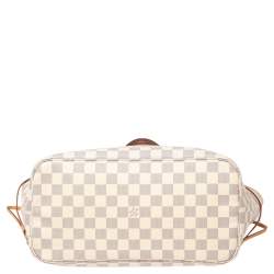 Louis Vuitton Damier Azur Canvas Neverfull MM Bag