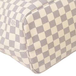 Louis Vuitton Damier Azur Canvas Neverfull MM Bag