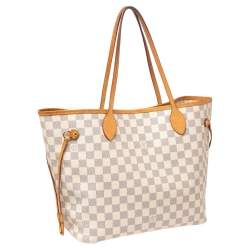 Louis Vuitton Damier Azur Canvas Neverfull MM Bag