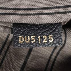 مملوكة مسبقًا Louis Vuitton Black Monogram Empreinte Leather Mazarine MM Bag