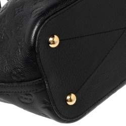 مملوكة مسبقًا Louis Vuitton Black Monogram Empreinte Leather Mazarine MM Bag