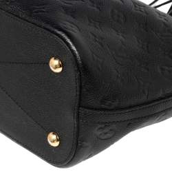 مملوكة مسبقًا Louis Vuitton Black Monogram Empreinte Leather Mazarine MM Bag