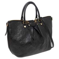 مملوكة مسبقًا Louis Vuitton Black Monogram Empreinte Leather Mazarine MM Bag