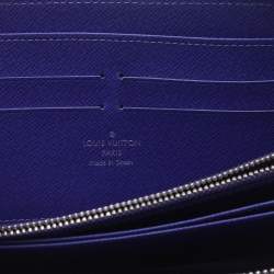 مملوكة مسبقًا Louis Vuitton Purple Epi Leather Zippy Wallet