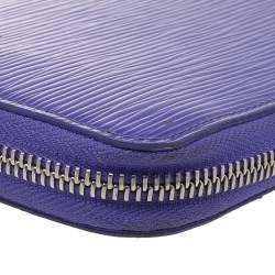 مملوكة مسبقًا Louis Vuitton Purple Epi Leather Zippy Wallet
