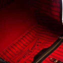 Louis Vuitton Damier Ebene Canvas Neverfull MM Bag