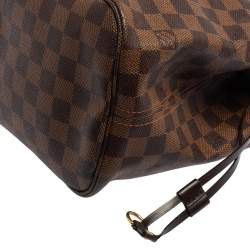 Louis Vuitton Damier Ebene Canvas Neverfull MM Bag