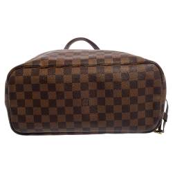 Louis Vuitton Damier Ebene Canvas Neverfull MM Bag