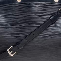 Pre Owned Louis Vuitton Black Epi Leather Brea MM Bag
