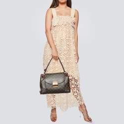 Pre Owned حقيبة لوي فيتون اوليمبي كانفاس مونوغرامي بني هافانا