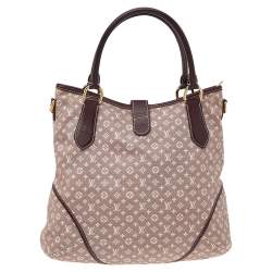 Pre Owned Louis Vuitton Sepia Monogram Idylle Elegie Tote Bag