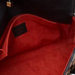 مملوكة مسبقًا Louis Vuitton Damier Sauvage Calfhair Limited Edition Lionne Spawn Bag