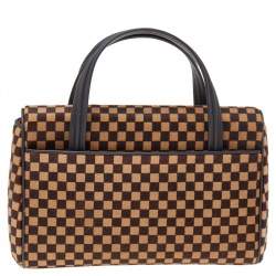 مملوكة مسبقًا Louis Vuitton Damier Sauvage Calfhair Limited Edition Lionne Spawn Bag