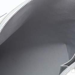 Pre Owned Louis Vuitton Silver Monogram Vinyl Limited Edition Miroir Lockit Bag