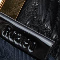 مملوكة مسبقًا Louis Vuitton Black Altair Monogram Motard Pochetto Clutch Bag
