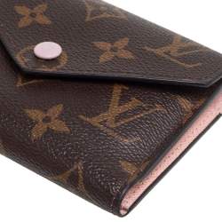 مملوكة مسبقًا Louis Vuitton Rose Ballerine Monogram Canvas Victorine Wallet