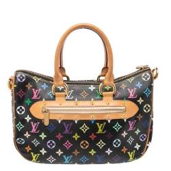 Pre Owned حقيبة لوى فيتون ريتا كانفاس مونوغرامي متعدد الألوان أسود