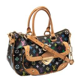 Pre Owned حقيبة لوى فيتون ريتا كانفاس مونوغرامي متعدد الألوان أسود