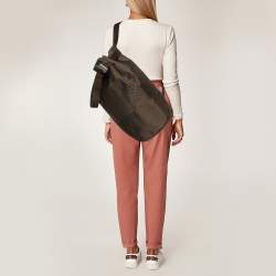 Pre Owned Louis Vuitton Damier Geant Matelot GM Terre Bucket Bag