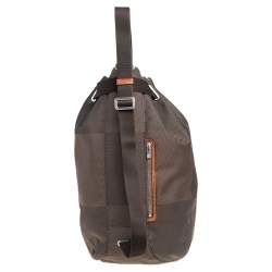 Pre Owned Louis Vuitton Damier Geant Matelot GM Terre Bucket Bag