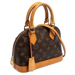 Pre Owned حقيبة لوي فيتون ألما كانفاس مونوغرامي BB