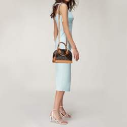 Pre Owned حقيبة لوي فيتون ألما كانفاس مونوغرامي BB