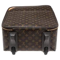 Pre Owned Louis Vuitton Monogram Canvas Pegase 45 Luggage