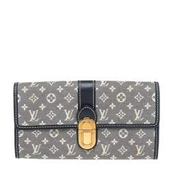 Louis Vuitton Monogram Wallet Mini Lin Sarah Preowned